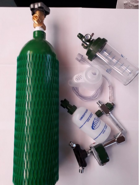 Kit de cilindro para aspiração e inalação R$ 1.100,00