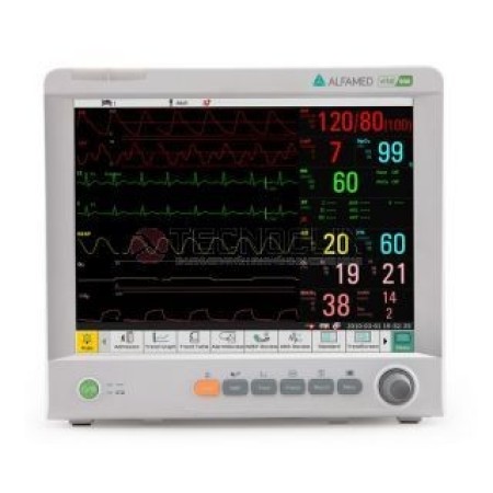 Monitor Multiparametrico Alfamed Vita 600e r$ 12.450,00 Tela 15"