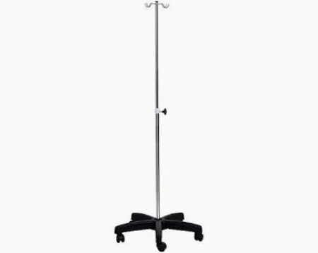 Suporte de Soro inox 5 pés R$ 460,00