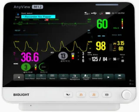 Monitor Biolight M12 R$ 6.140,00
